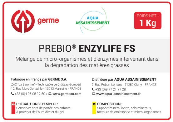 PREBIO ENZYLIFE FS PACK PRO DE 6 X 1 kg