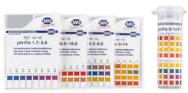 Test pH-Fix 0-14 languettes Macherey Nagel pack annuel