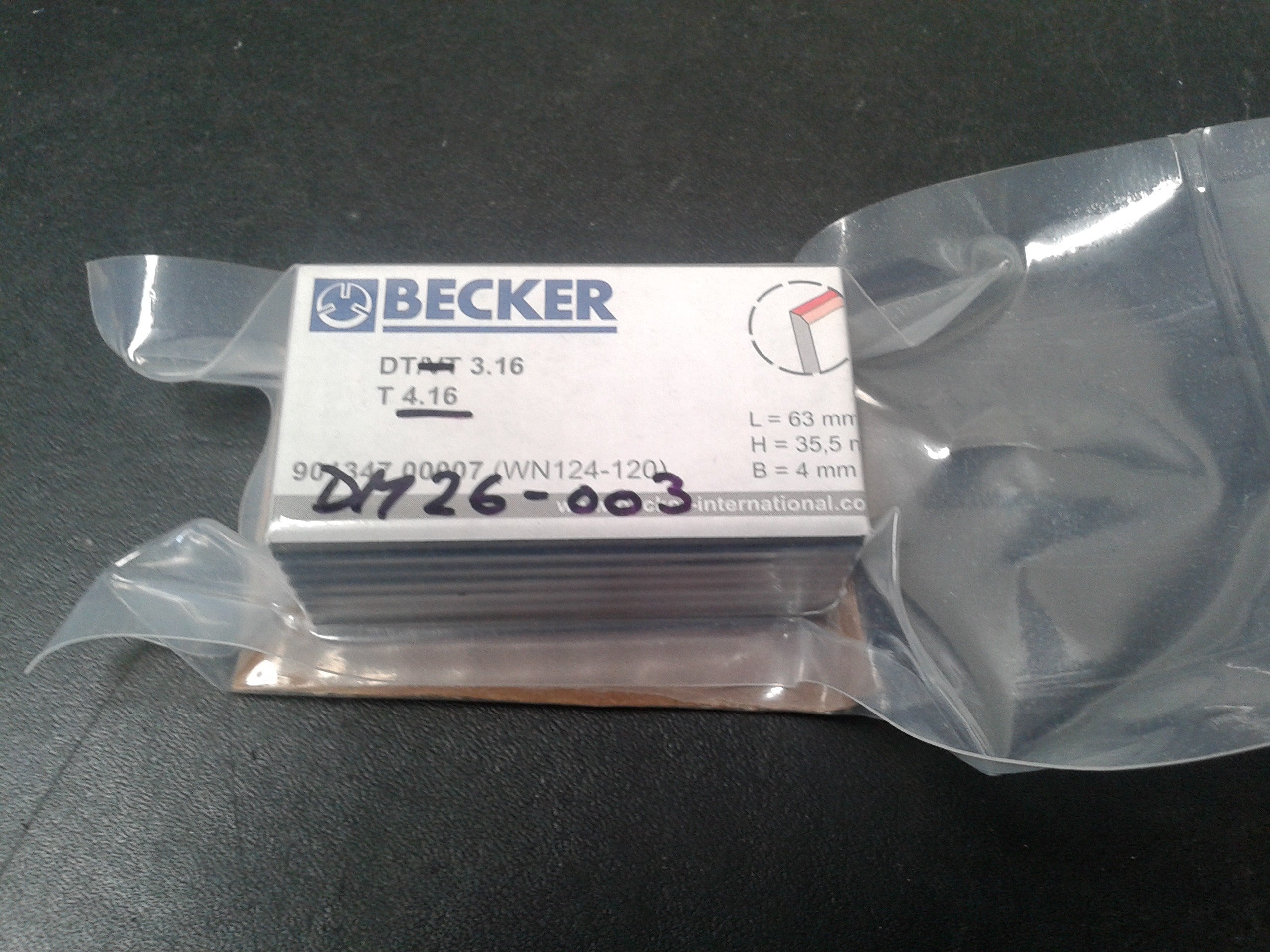 Palettes BECKER DT4.16