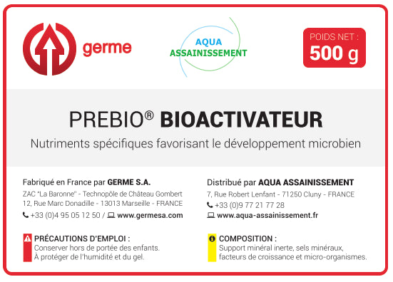 PREBIO BIOACTIVATEUR PACK PRO DE 6 X 500 g