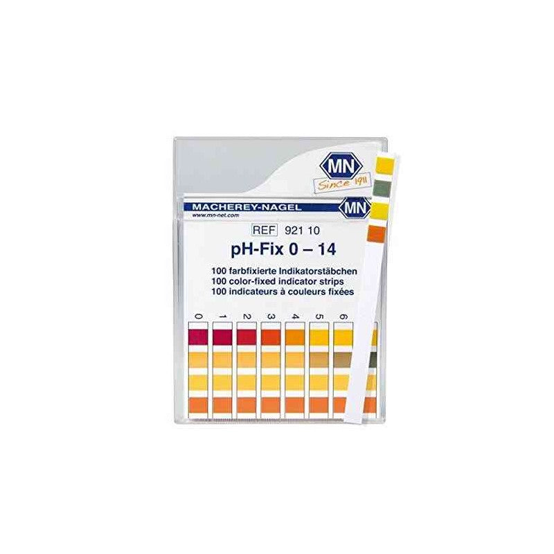 Test pH-Fix 014 languettes test, boite de 100